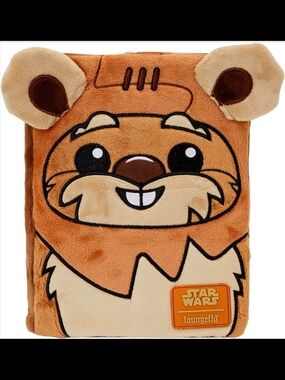 NWOT Loungefly Star Wars: Return of the Jedi Ewok Plush Journal
